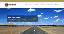 Desktop Screenshot of aa-namibia.com
